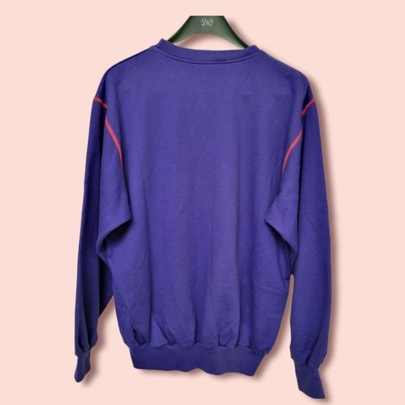 Vintage 80s Asics sweater Size large UnisexSmall - Picture 2 of 4